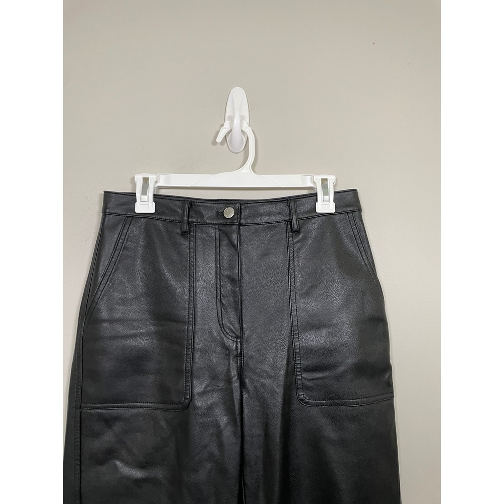 Aritzia Wilfred Free Lucy Pants in Black Size 6 Faux Leather Contemporary - Picture 2 of 11